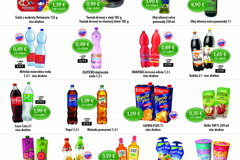 Letákové akcie / Sintra 6/2026 - foto