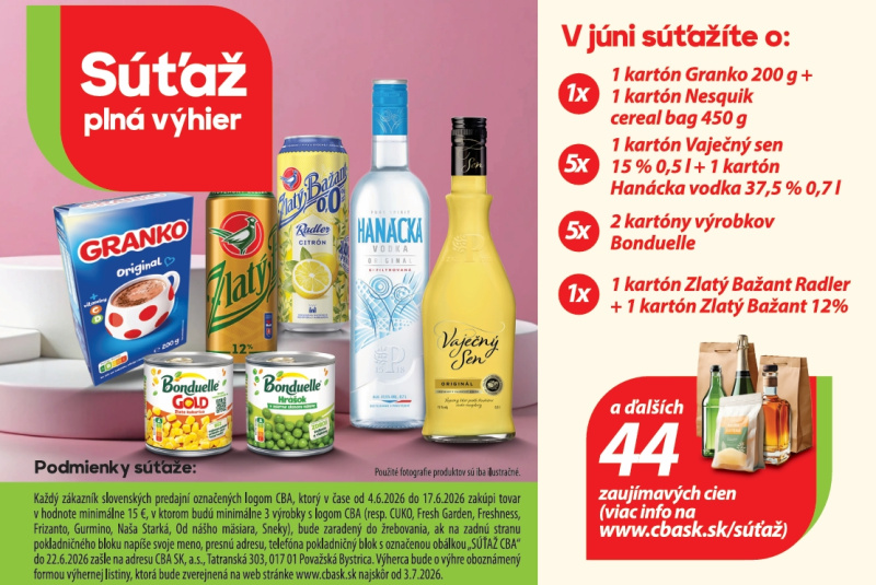 Súťaže / Súťaž CBA - foto